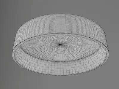 ceiling lightinig Low-poly 3D model