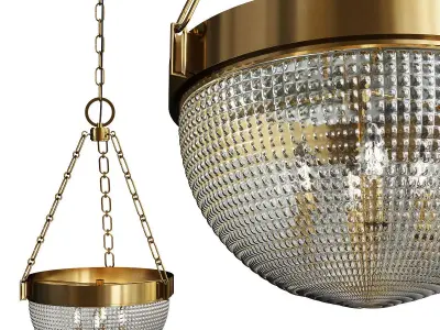Winfield Pendant Light Low-poly 3D model