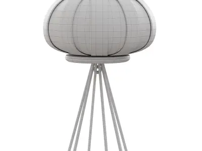  Baby Bloom Short Tower Lamp by Luxdeco 3D model