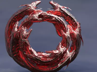 Superman serpent relic 2  3D model