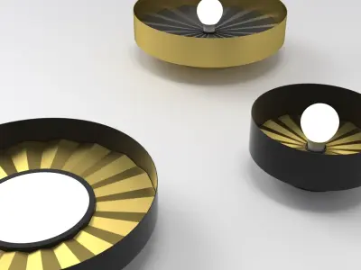 Twist Lighting Collection 3D print model
