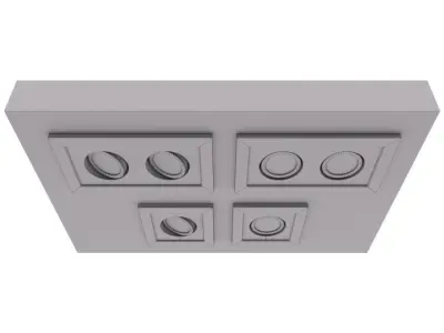 Pendant lights - Black Spider 3D model