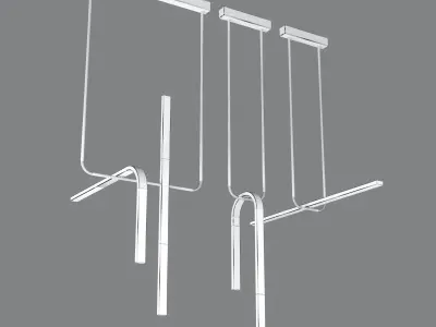 Porcelain bear unveils lighting Low-poly 3D model