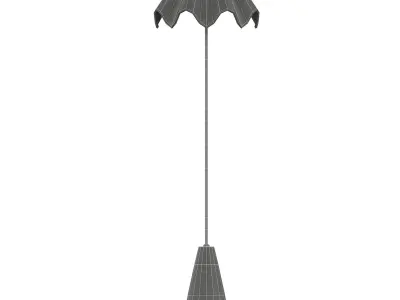Floor lamp Threshold Low-poly 3D model