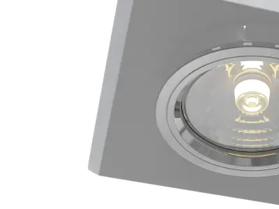 Downlight Metal Modern DL292-2-3W-W Maytoni Technical Free 3D model