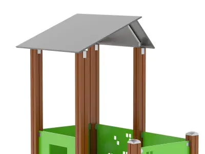Lappset Play House 02 3D model
