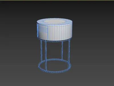 Polo bed head 3D model