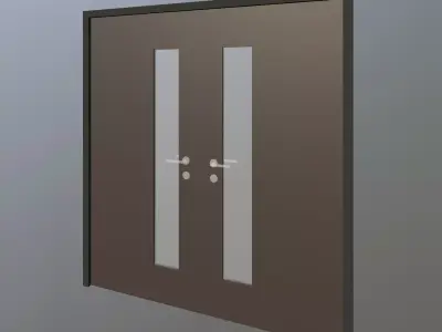 Double door 23-01 3D model