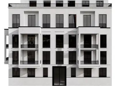 RESIDENTIAL BUILDING NO96 A 3D model