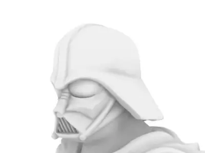 Darth Vader Action figure star-wars 3D print model
