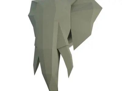 Sculpture Animals Safari Marokka 3D model