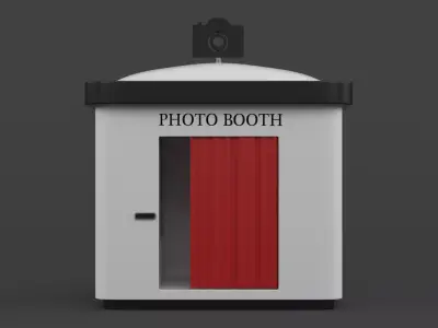 Photo Booth 3D model