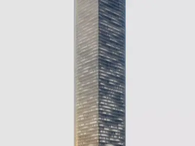 mid poly skyscraper 3d model 3D model