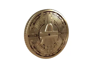Amp Coin v7 002 3D model