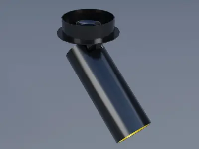 ceiling Light Low-poly 3D model