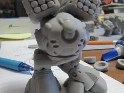 CHIBI-TECH SD - DED-409 CHASSIS          3D print model