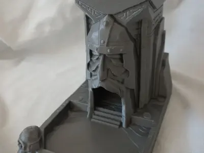 Dwarf 3D Printing Dice tower 3D print model