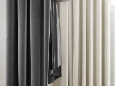 Curtain 245 3D model