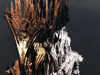 Ancient Victorian gravity maze 3D model