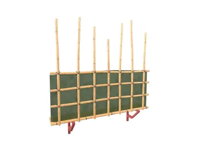 Scaffold v2 002 Low-poly 3D model