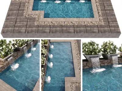 SWIMMING POOL NO39 A 3D model