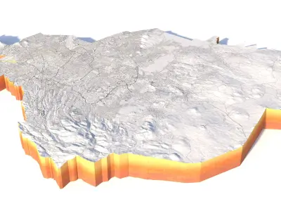 Mexico City 3D model
