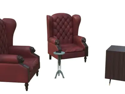 Morpheus armchair 3D model