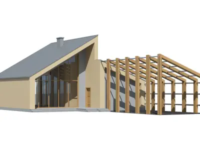 Cottage 017 3D model