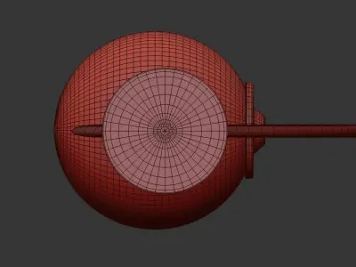 Corridor Golden 3D model