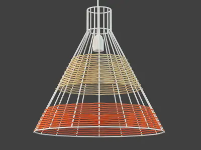 Serax Colonel coral lamp 3D model