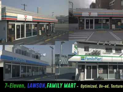Convenience store Mega pack
