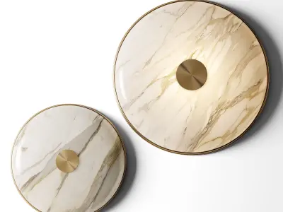 BERAN WALL LIGHT Low-poly 3D model