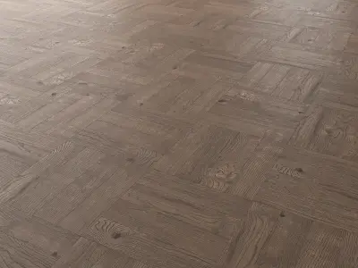  Parquet Oak Missisippi Wild Wood set 4 3D model