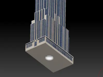 Empire State 3D Print Model Free 3D print model