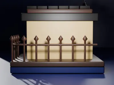 Coffee Cafe 3D model 3D model