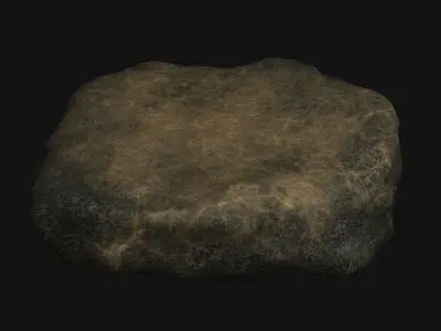 Rock 07 - Cave Dust Low-poly 3D model