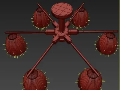 Chandalier Noa 3D model