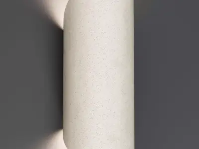  Flynn Ceramic Sconce Low-poly 3D model