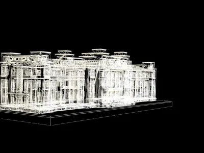 Maritime Station Building in Constanta 3D print model
