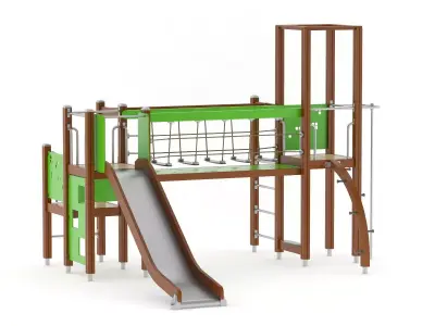 Lappset Activity Tower 05 3D model