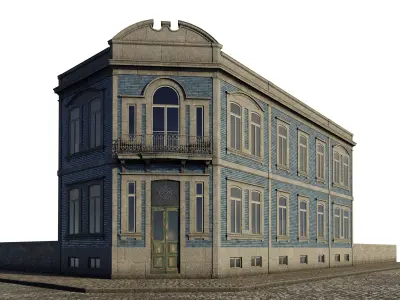 Old Townhouse II 3D model