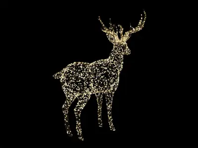 Christmas Deer 3D model