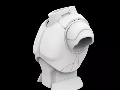 Robot Desk Organizer 3D Print Model 3D print model