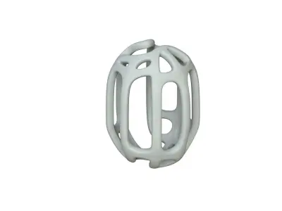 SciFi Cube Object No 15333 Low Poly Shape Texture