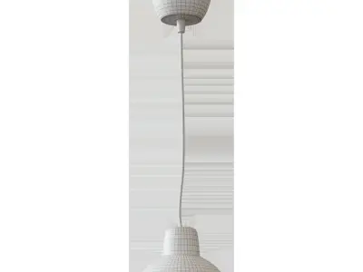 SKURUP Pendant lamp black 19 cm 3D model