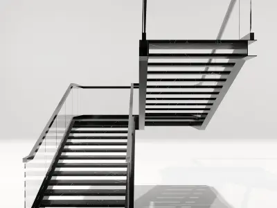 STAIR NO8 A 3D model