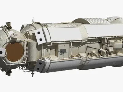  ISS Orbital Cargo Station Module 
