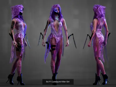 Sci Fi characters pack