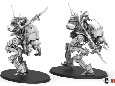 Dark Techno - Mantis Strider 3D print model