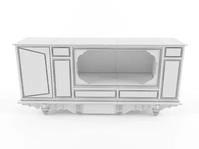 Ancient Worship Cabinets 3D model